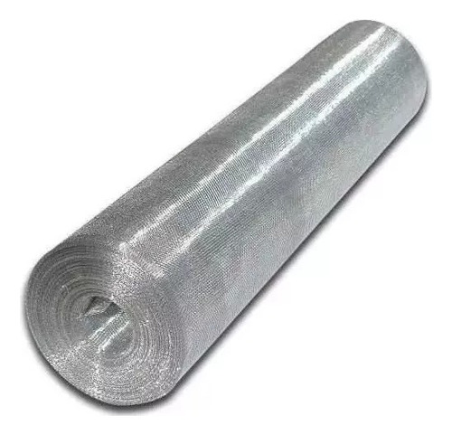 Tejido Malla Mosquitero Tela Metal Aluminio 1m X 25m        