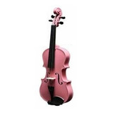 Violin Cremona Estudiante 4/4 Rosa Cr005pk  Arco Brea Funda