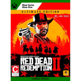 Red Dead Redemption 2 Edicion Ultimate Codigo Arg Xbox