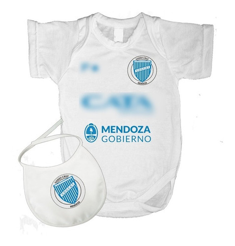 Body Bebe Camiseta Godoy Cruz Número Y Nombre Personalizada