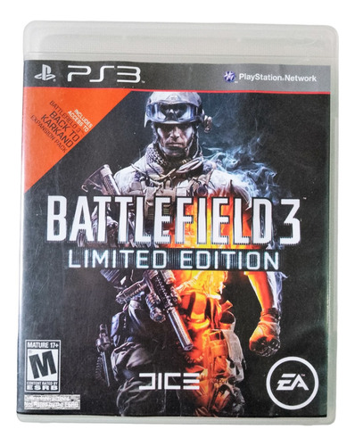 Juego Battlefield 3 Limited Edition Ps3 Play3 Original !!!