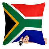 Almofada Decoração Grande Luxo Bandeira Flag Africa Do Sul
