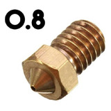 Nozzle 0.8 Pico Bronce Hotend E3d 1.75mm Impresora 3d Prusa