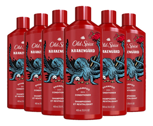 Old Spice Krakengard - Champu Y Acondicionador 2 En 1 Para H