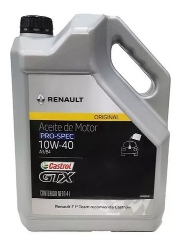 Aceite 10w40 Castrol Pro Semi Sintentico 4lts Oferta