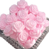 100 Sabonete Mini Rosas Lembrancinha - Promoção Frete Grátis