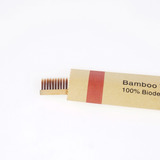 Escova De Dente Ecológica Cabo Bambu  1 Uni/ Pronta Entrega