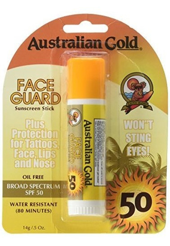 Máscara De Oro Australiana Stick Protector Solar Spf 50+ 0,5