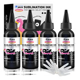 Recarga De Tinta De Sublimación Negra 400ml Tinta Anti...