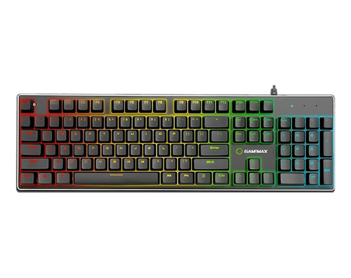 Teclado Mecánico Gamemax Kg901 Rainbow Blue Switch