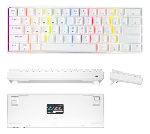 Dierya Dk61e 60% Teclado Mecánico Para Juegos Con Cable, ...