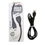 Cable De Datos Celular Apto Carga Rapida Tipo C Silicona 