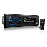 Autoestereo Bluetooth 1 Din Usb, Sd Aux Graba A Usb Steelpro
