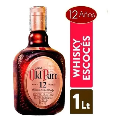 Pack De 6 Whisky Old Parr 12 Años 1lt Imp | Envío gratis