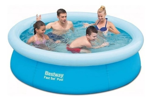 Pileta Inflable Lona Redonda 198 X 51 Cm Bestway