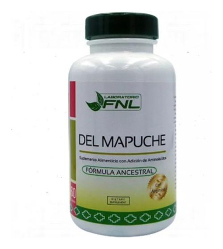 Del Mapuche (60 Capsulas) Energía Y Vitalidad