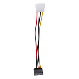 Conversor De Cable Sata Power Hembra A Molex Macho, 6-i