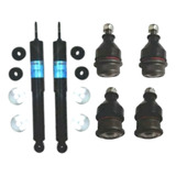 Rotulas Suspension + Amortiguadores Delanteros Vocho 74-03 