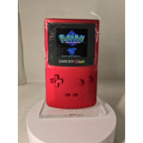 Gameboy Color Deluxe Rojo Escarlata Con Pantalla Ips 