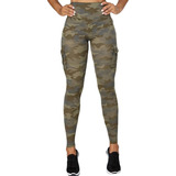 Pantalones De Yoga Camuflaje Mujer Fitness Leggings Entrenam