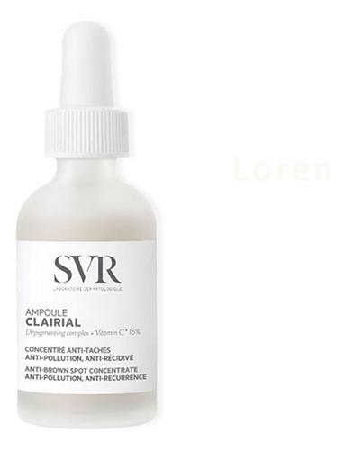 Svr Clairial Suero Concentrado Triple Acción 30 Ml Ampoule