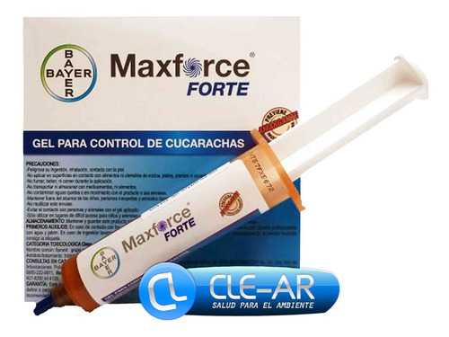 Maxforce Forte Gel Cucarachas Pack X 4 Jer 30g C/u