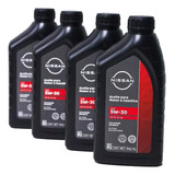 Aceite Sintético P/motor Api Sn 5w30 946ml Nissan 4 Pzas.