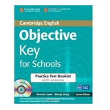 Objective Key For Schools 2ed - P/test Book - Cambridge