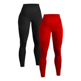 Duo Leggins Mayon Licra Afelpada Pretina Ancha Unitalla 2pzs