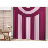 Cortina Grande Para Eventos Igrejas Sala 5 Mts 5 00 X 2 80 Cor Pink/rosa