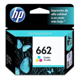 Cartucho Hp 662 Color Original 3515 2515 1515 4645 2545 3545