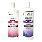 Shampoo Y Enjuague Han Ph 3.5 Teñidos Y Sensibilizados 500ml