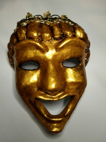 Máscaras Venecianas Artesanales Realizadas En Cartapesta 