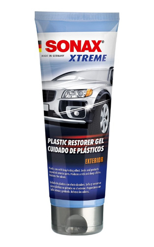 Sonax Restaurador De Plasticos Exterior En Gel 250ml