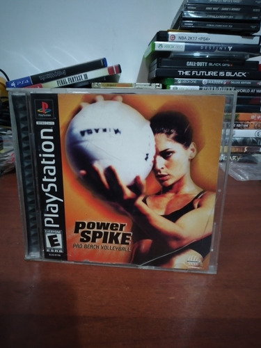 Power Spike Pro Beach Volleyball Ps1 