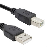 Cabo 2.0 Usb Para Impressoras A+b Hp Epson Canon - 5 Metros