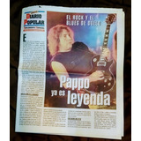 Muerte De Pappo - Diario Popular (26/02/2005) Incluye Poster