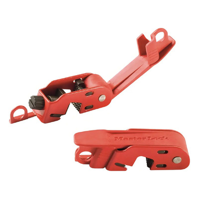 Candado Loto Manual Master Lock 493B Para Breaker Interruptor Rojo | Envío gratis