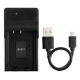 Cargador Usb De Batería P/canon Lp-e10 P/canon T6 T5 T3 X7