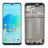 Tela Display Compatível Xiaomi Mi A3 Com Aro E Biometria 