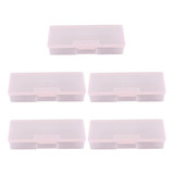 Caja Pequeña Transparente Para Guardar Maquillaje Para Uñas,