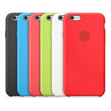 Funda Silicone Case Para iPhone 6 6s 6plus 6splus Colores