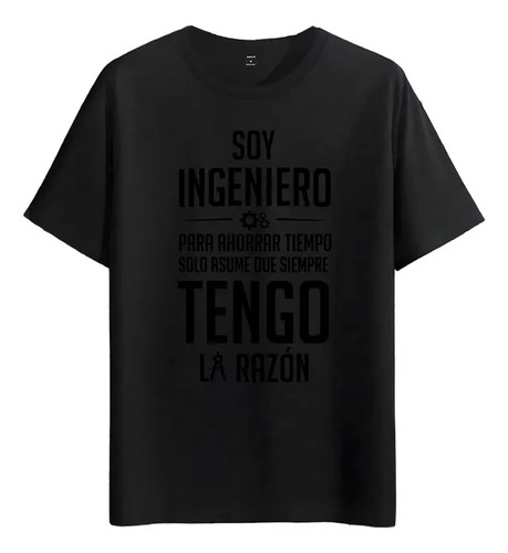 Tshirt Muscle Freaks Soy Ingeniero Estilo Camiseta