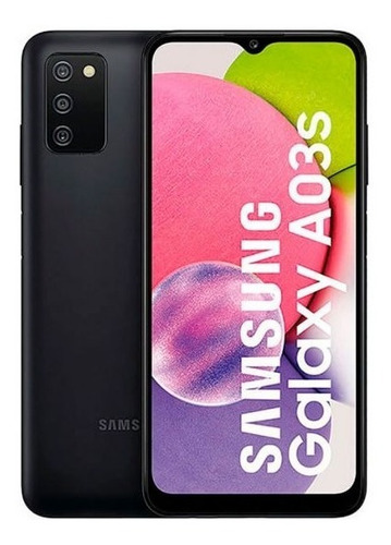  Samsung Galaxy A03s Tela 6.5 64 Gb 4 Gb Ram Preto