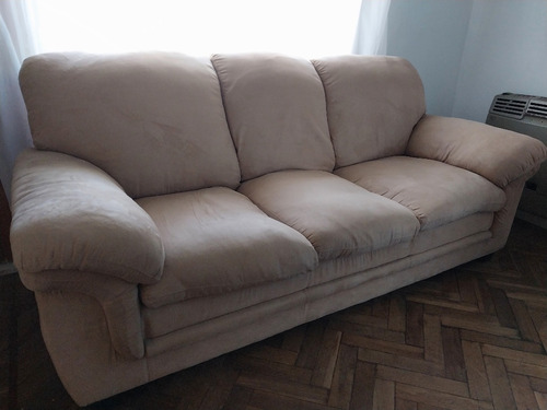 Sillón De Tres Cuerpos Gamuzado