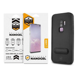 Capa À Prova D'água + 2 Película Nano Gel S9 Plus Gshield