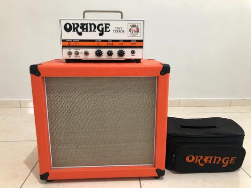 Orange Tiny Terror Com Gabinete - Oportunidade!