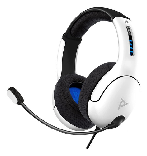 Audifonos Gaming Lvl 50 (pdp) Para Ps5, Ps4, 051-099-wh Color Blanco