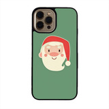 Funda Celular Navidad Navideña Santa Claus Papa Noel Verde