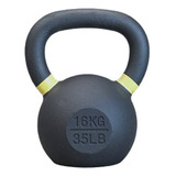 Pesa Rusa Kettlebell Fundición 16kg X Unidad Color Negro